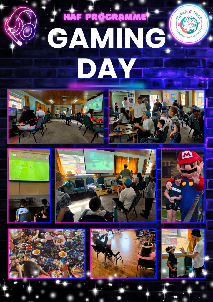 Gaming Day with Flourish and Thrive HAF